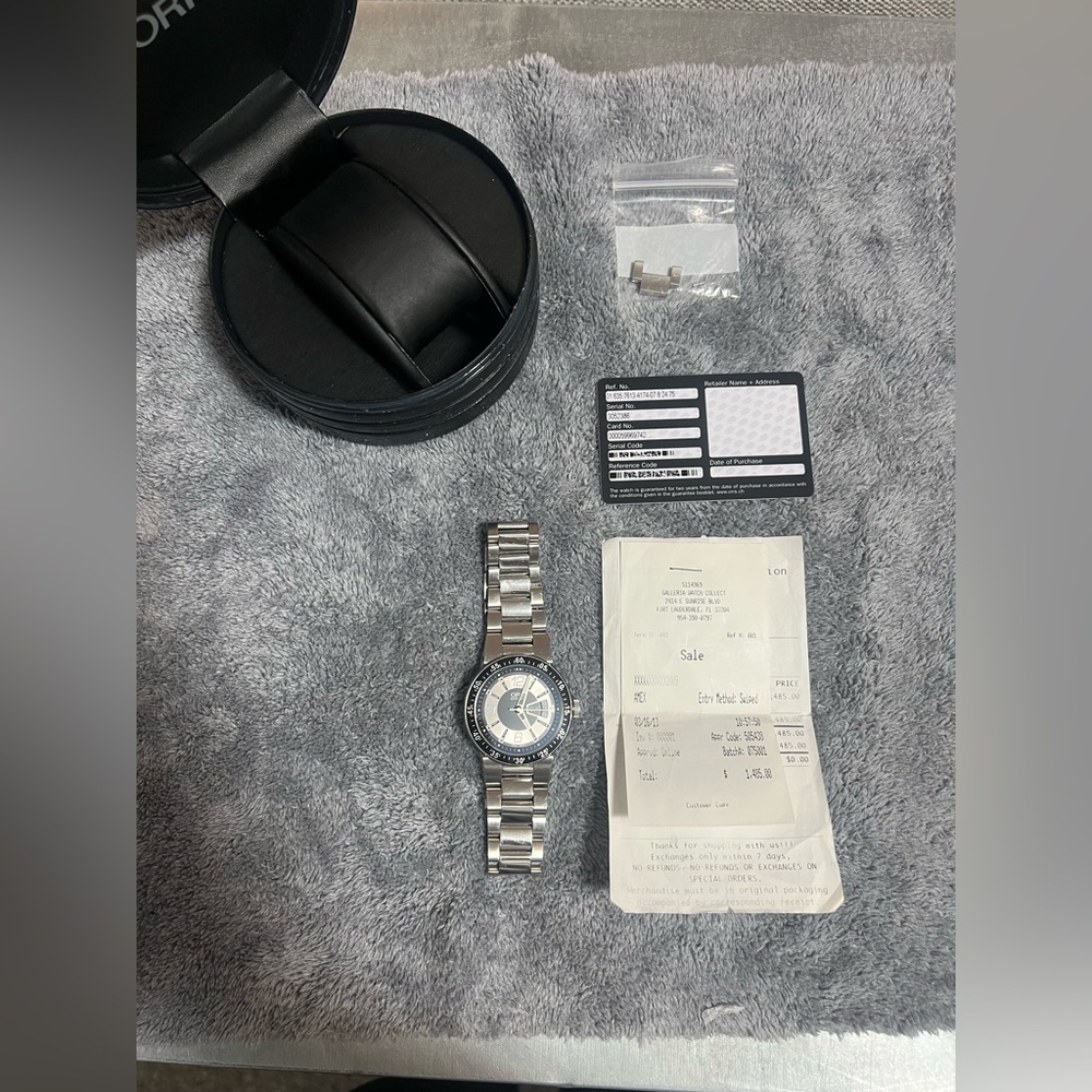 ORIS Williams F1 Automatic Men’s Watch Black Dial 40mm